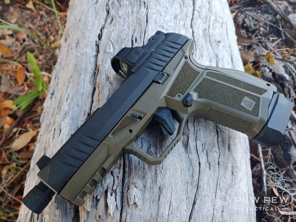 Primary Arms Classic Mini Reflex Sight on Arex Delta M