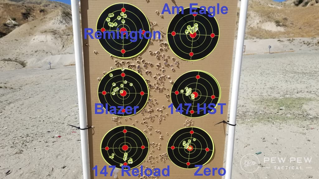 PSA 9mm Groups