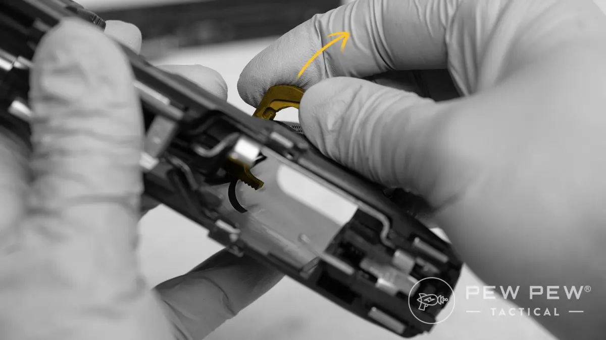 How to install a Glock extended magazine release