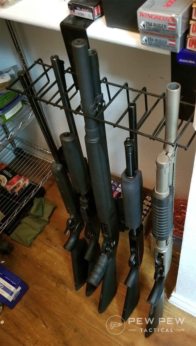 Post Thumbnail Image for post: Tip of the Week: Cheap Rifle and Shotgun Storage Part 2