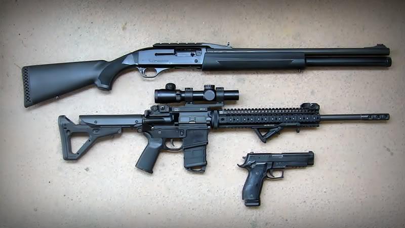 different types of guns and their information