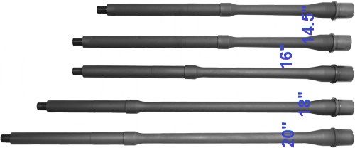 AR-15 Different Barrel Lengths