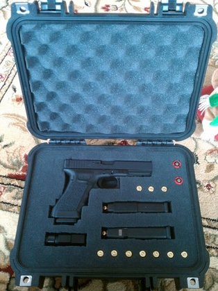 Pelican 1400 with Pistol