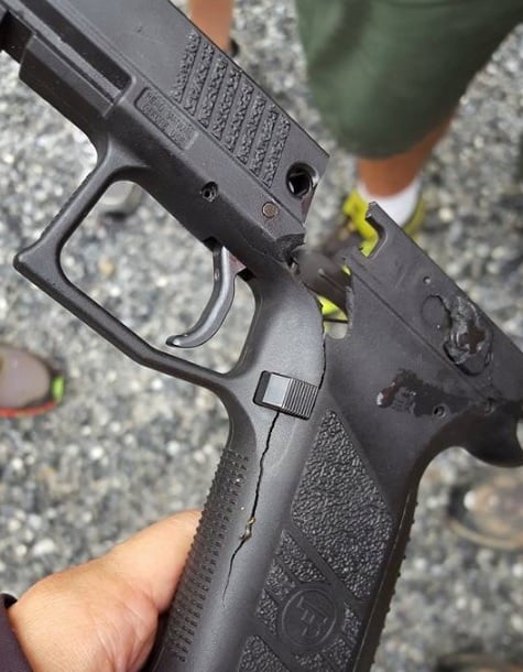 Blown Up Gun