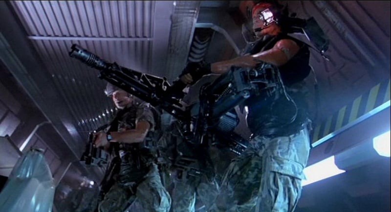 M56 Smartgun, Aliens