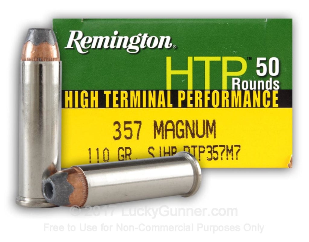 Product Image for Remington HTP .357 Magnum 110 Grain SJHP