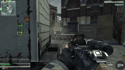 COD MW3 Magnified Sight