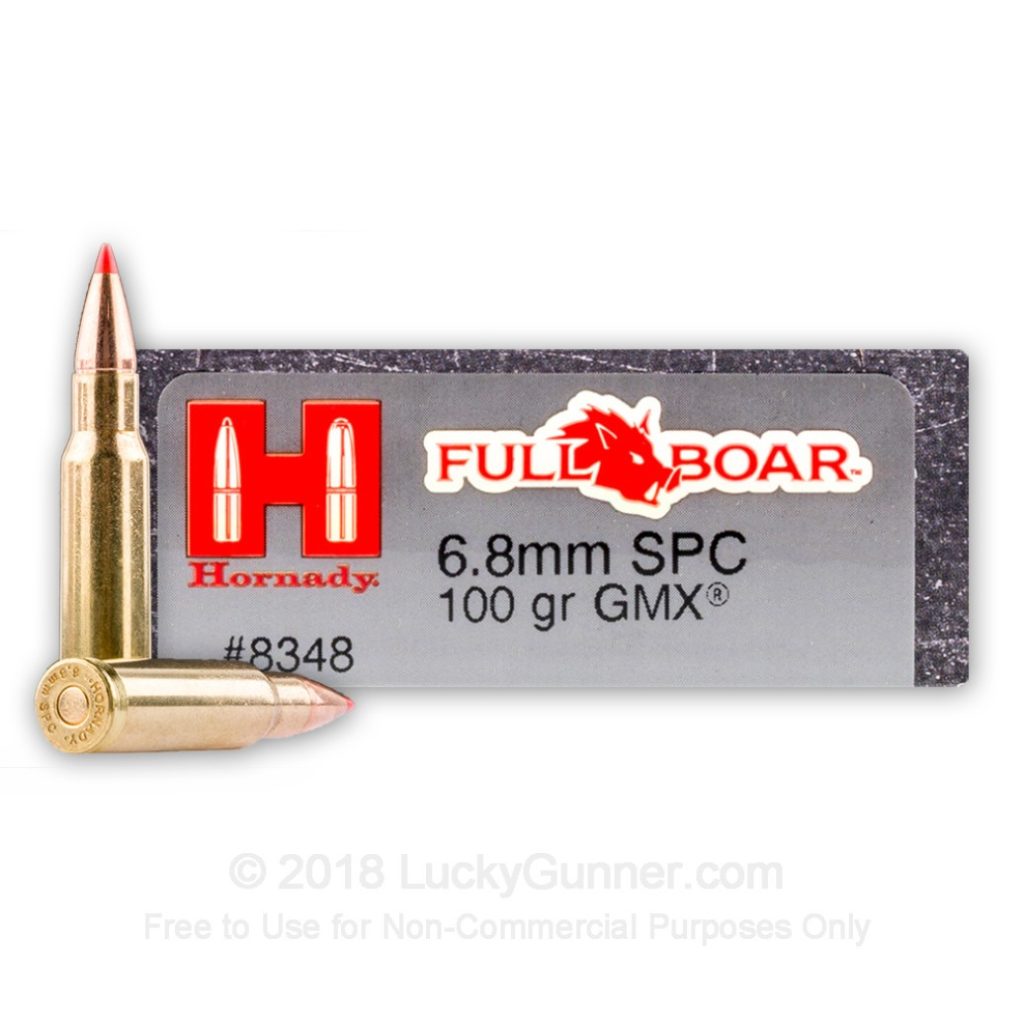 Product Image for Hornady Full Boar 100gr 6.8 SPC - 20 Rounds