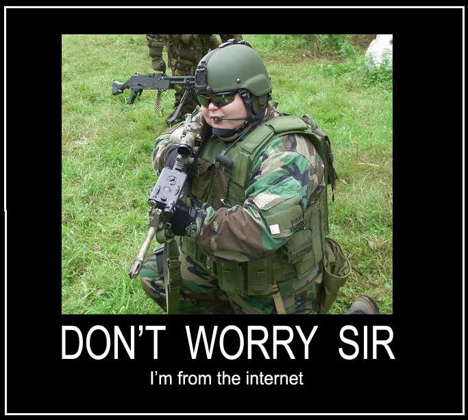 I'm from the internet meme