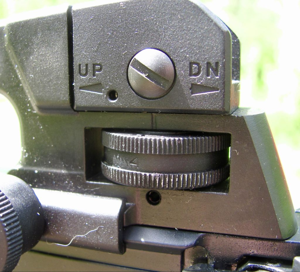Colt M4 .22 LR Rear Sight