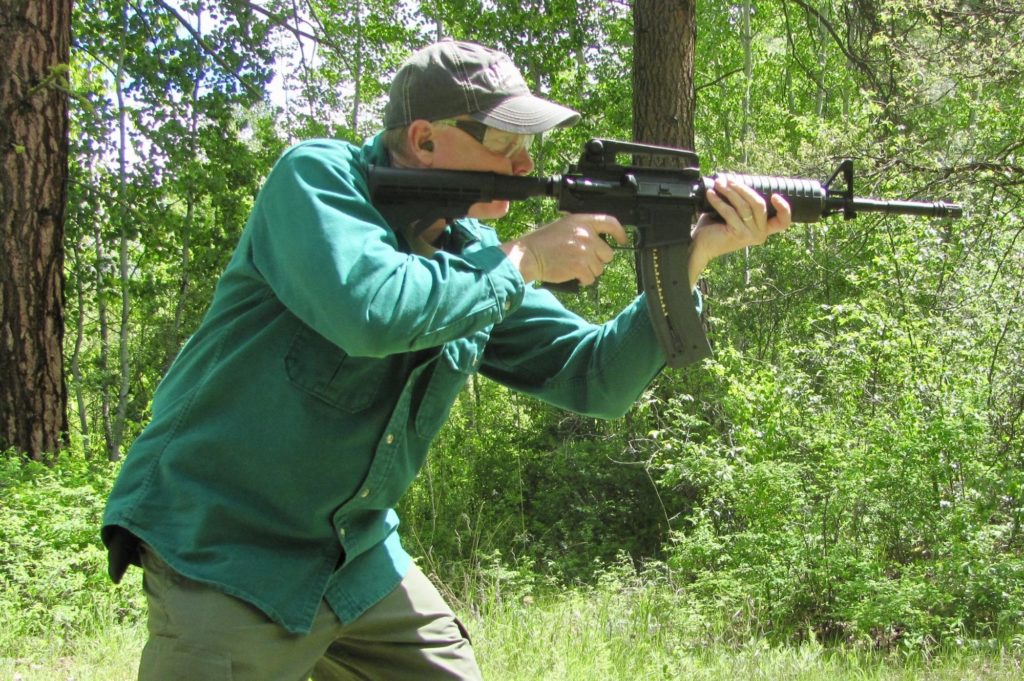 Colt M4 in .22 LR ADS