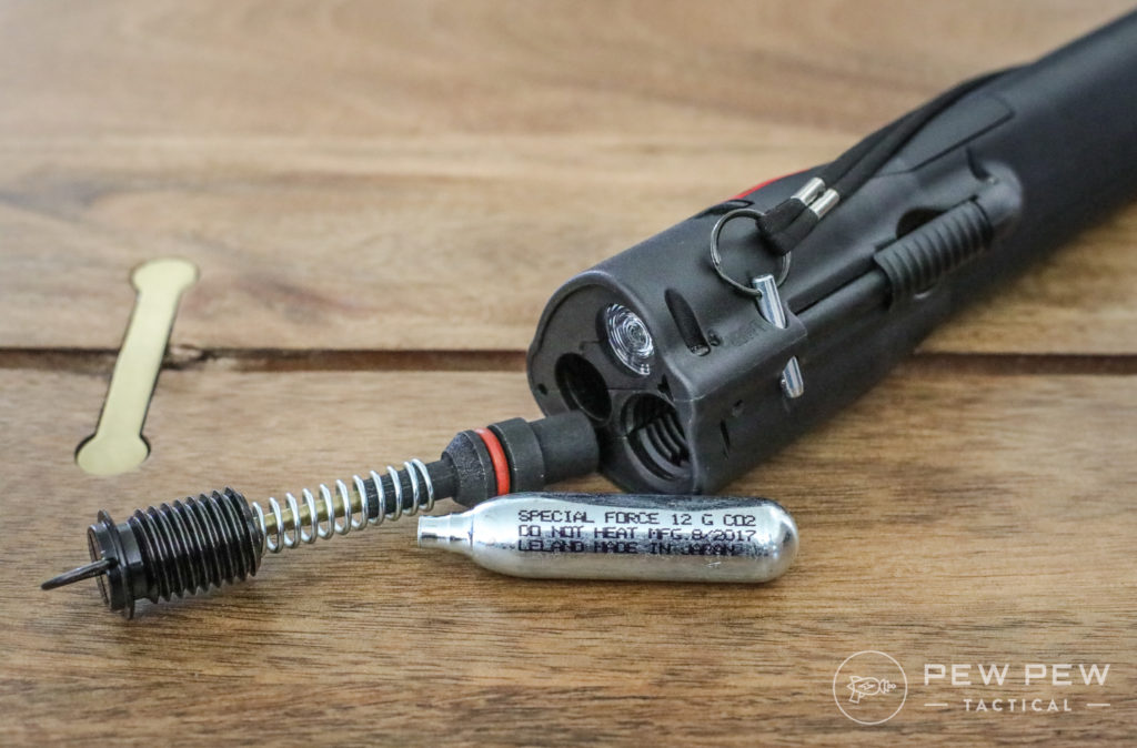 Loading LifeLite CO2 Cartridge