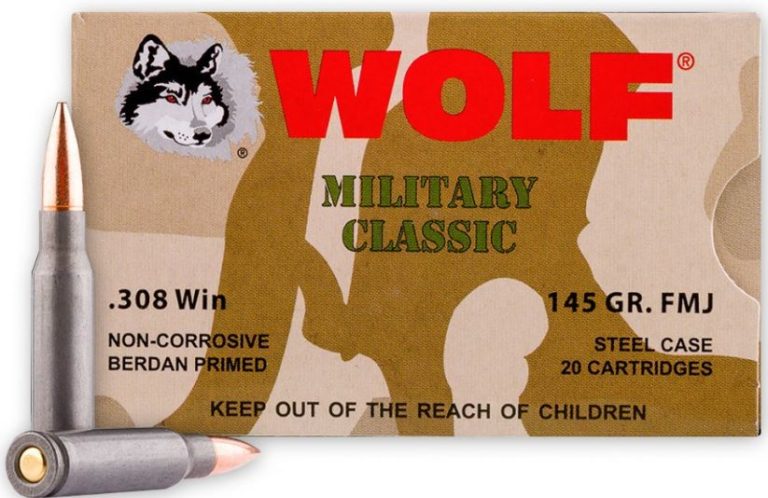 Product Image for Wolf Military Classic 145 Grain .308