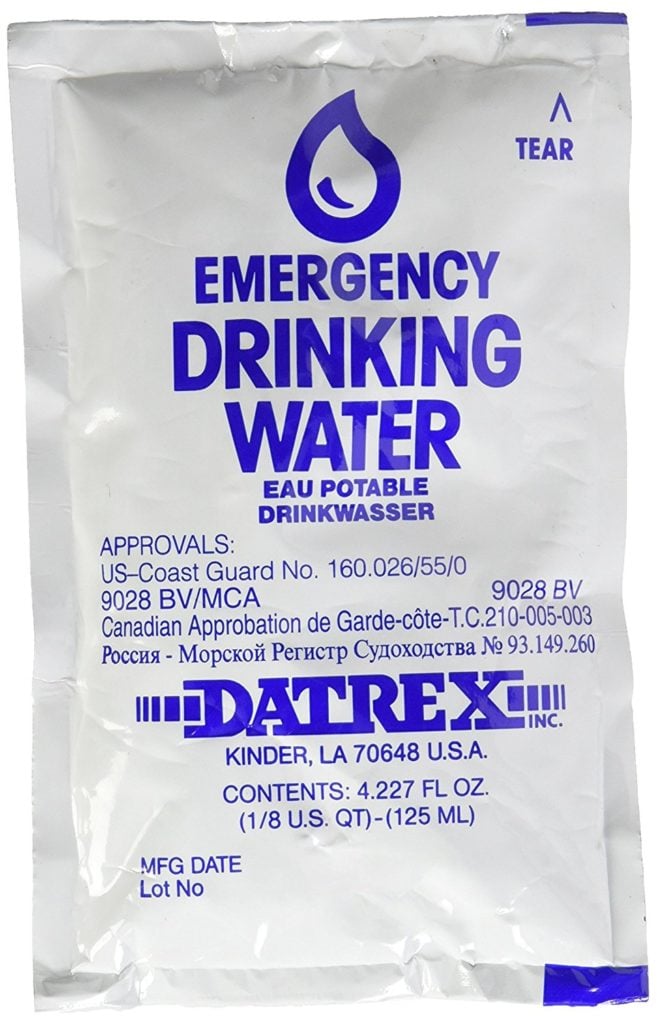 Product Image for Emergency Water Pouch (64 Pack)