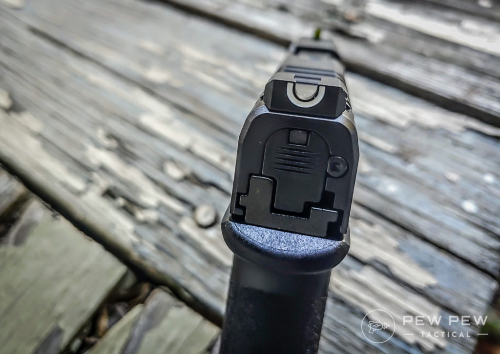Springfield Hellcat rear sight