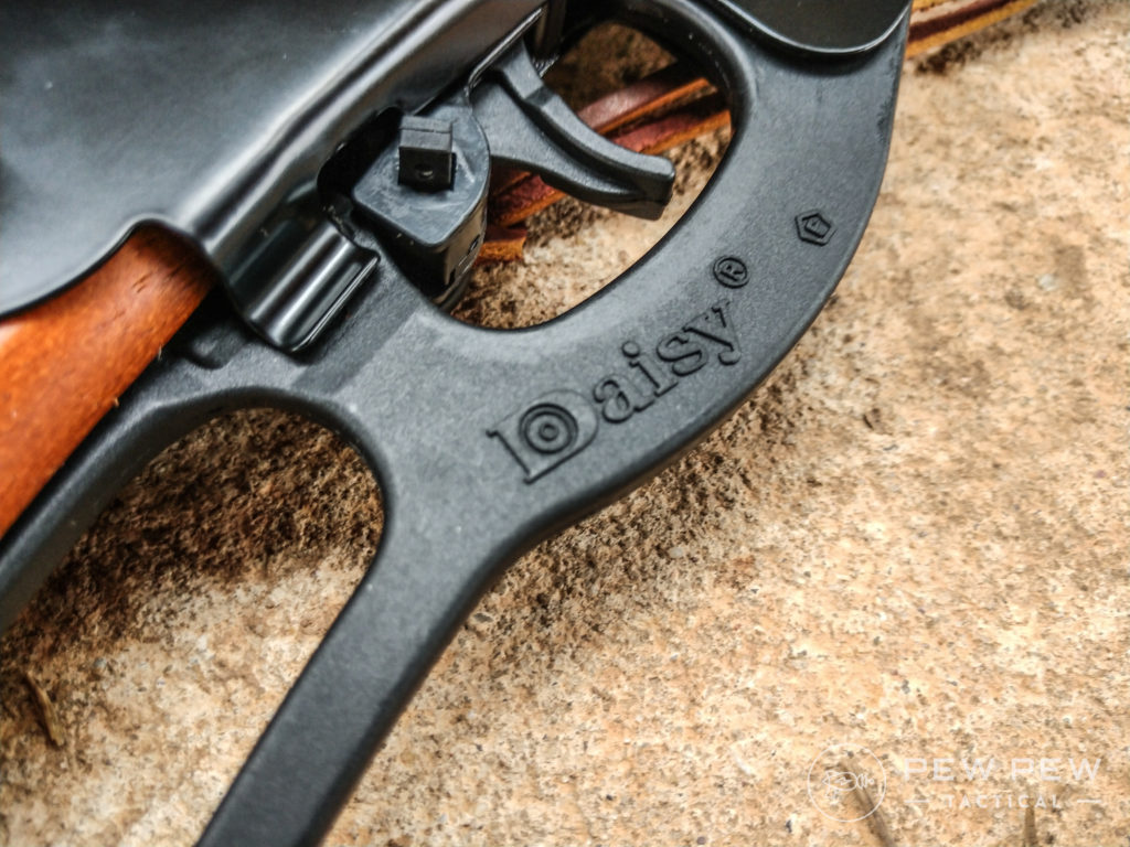 I found the trigger on the Daisy Red Ryder Model 1938 to be surprisingly good for the price point. Sure, it’s a BB gun trigger, but it gets the job done nicely