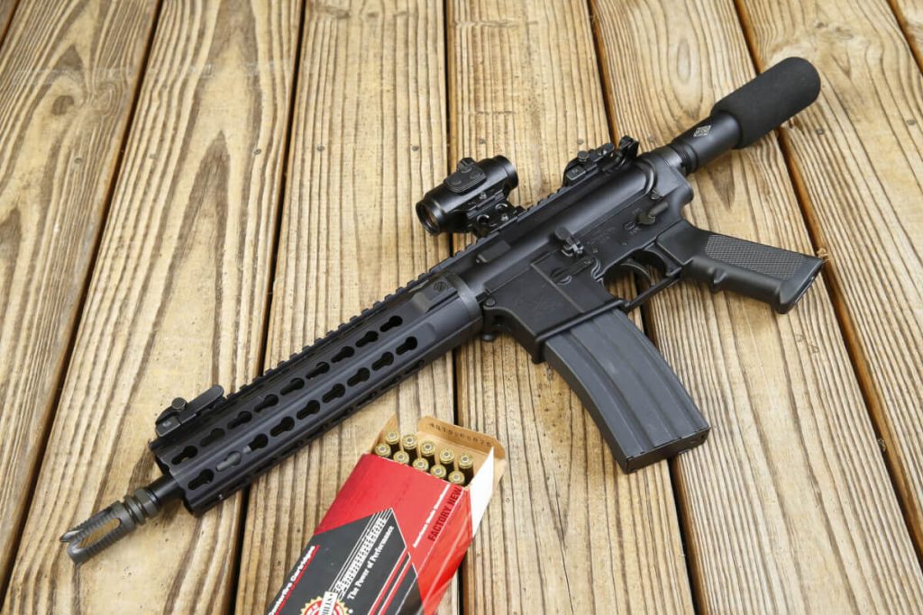 Lucid M7 Micro Red Dot Sight Mounted