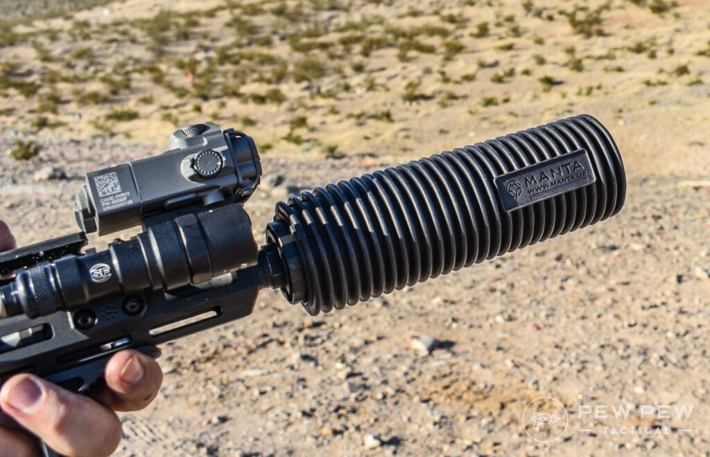 Manta Defense Suppressor Cover