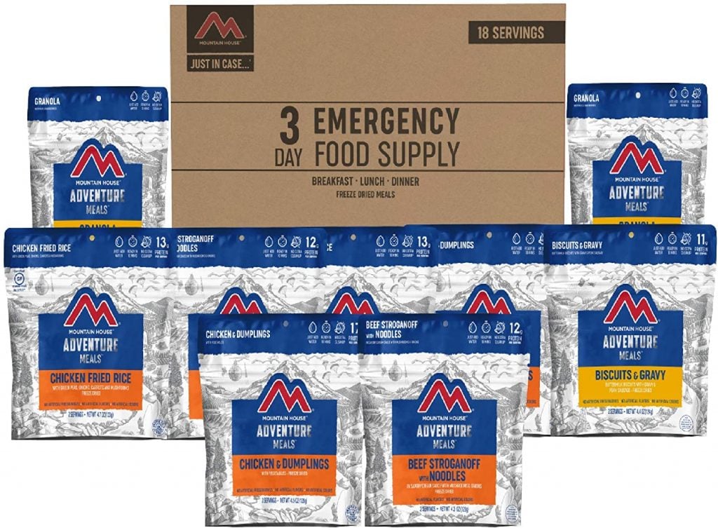 Product Image for Mountain House Adventure Meals, 3-Day Food Supply