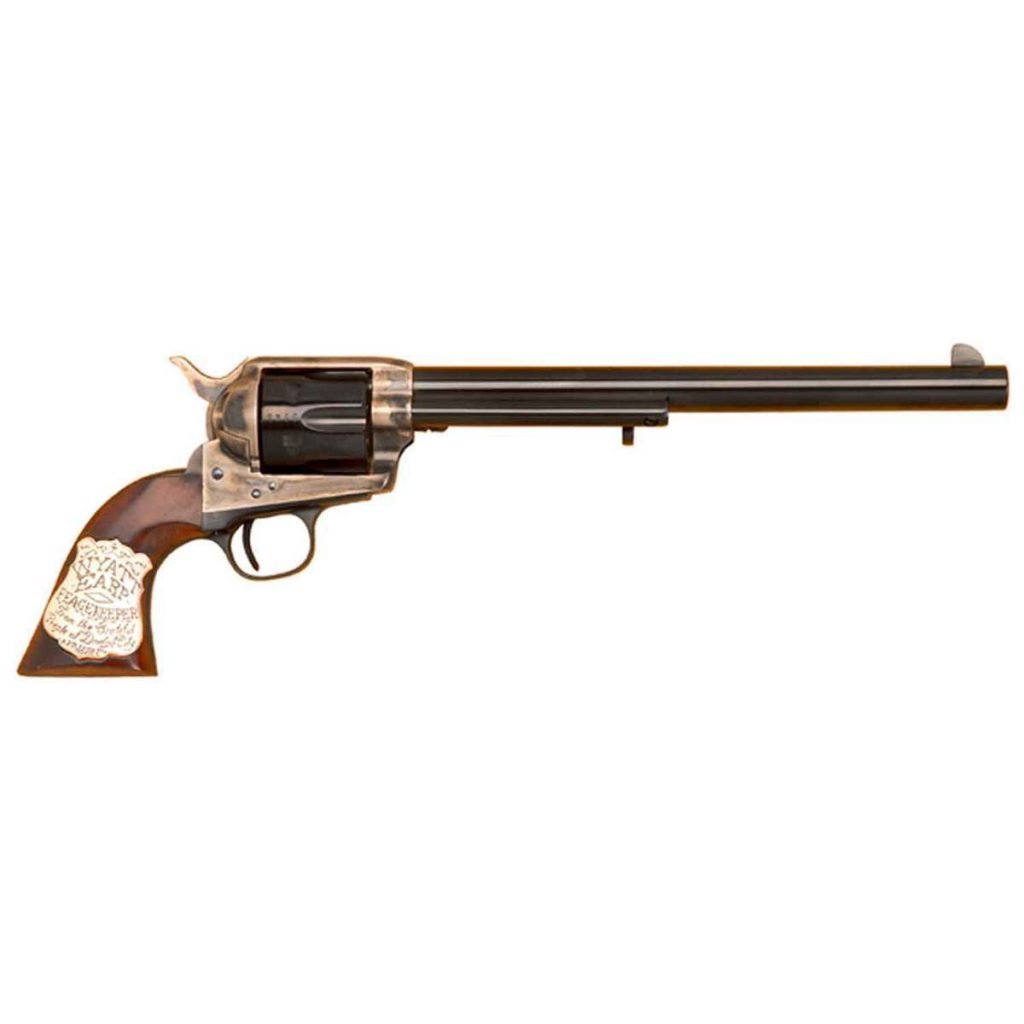 Product Image for Cimarron Wyatt Earp Frontier Buntline 45 (Long) Colt 10in Blued Revolver