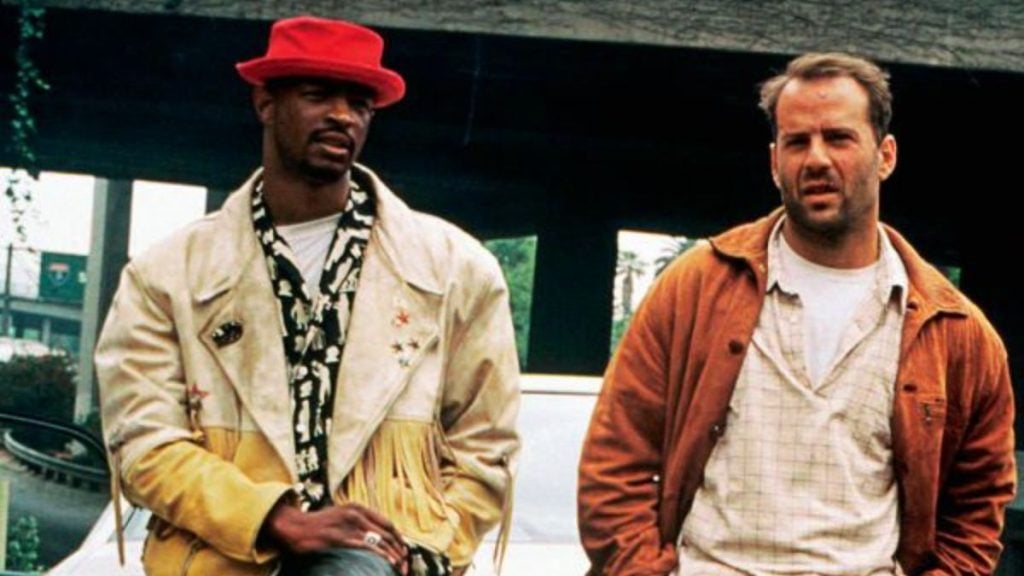Damon Wayans as Jimmy Dix and Bruce Willis as Joe Hallenbeck