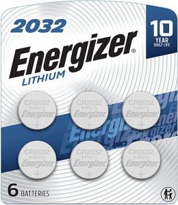 Product Image for Energizer CR2032 3V Lithium Batteries, 6-Count