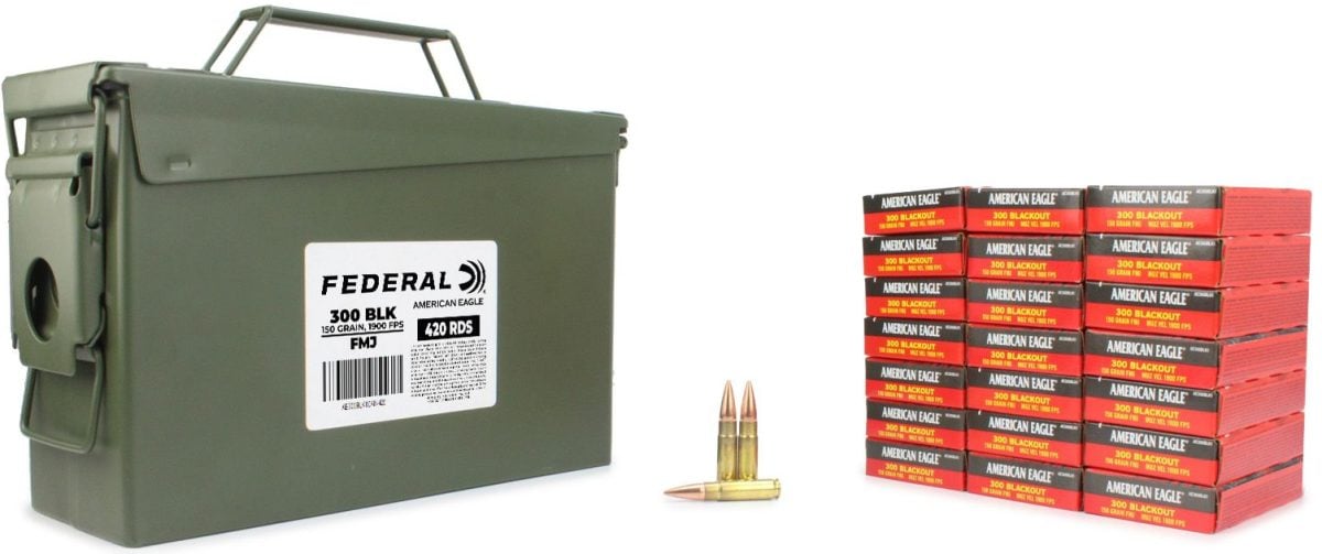 Product Image for Federal American Eagle .300 BLK - 500 Rounds