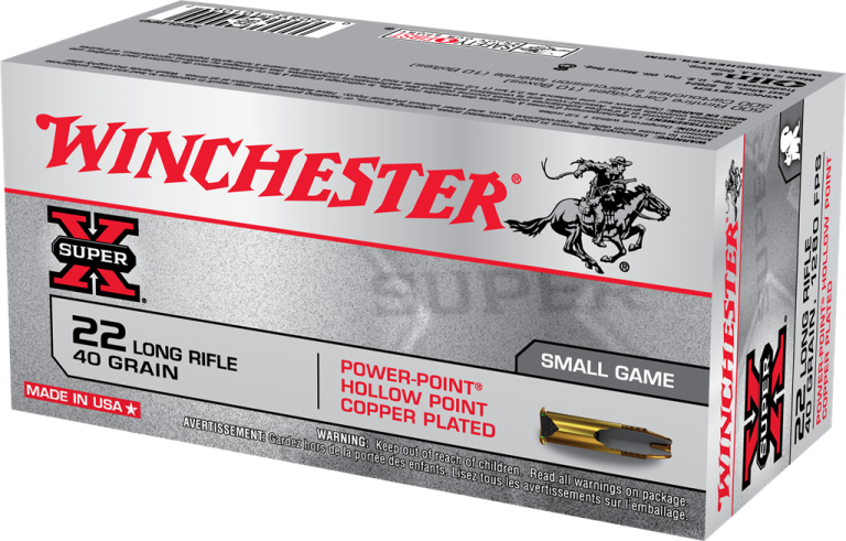 Product Image for Winchester Super-X .22 LR 40gr