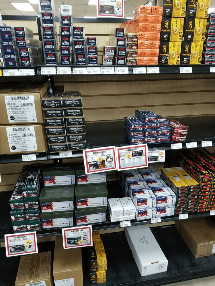 Ammo in the store