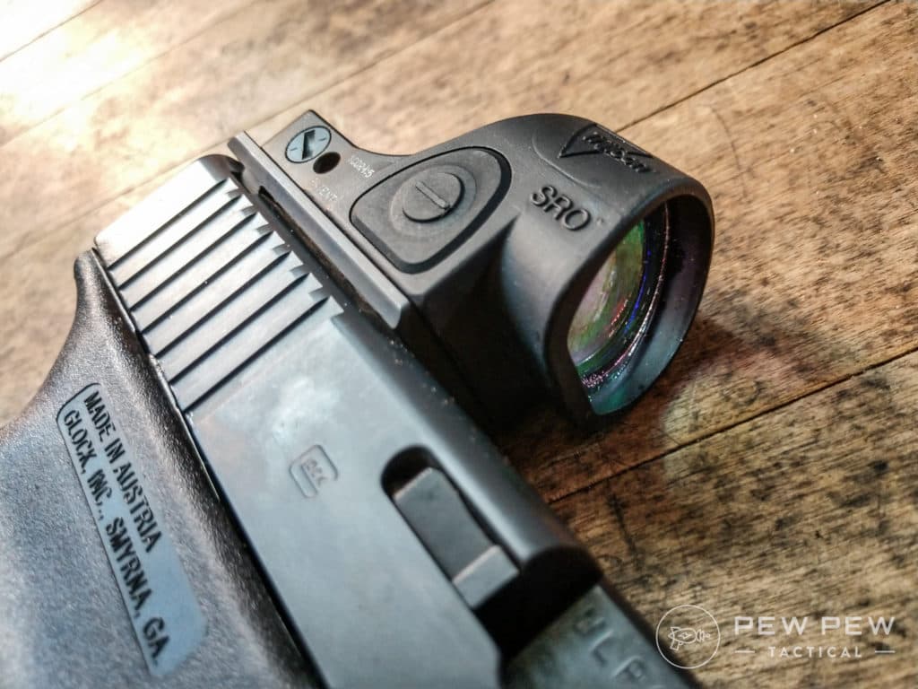 Trijicon SRO Mounted on Glock