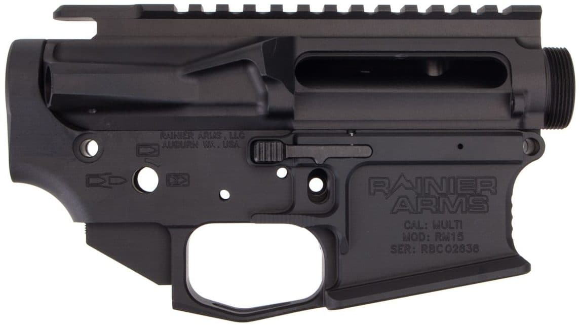 Rainier Arms AR-15 Ultramatch Mod 3 Billet Ambi Lower & Upper Set