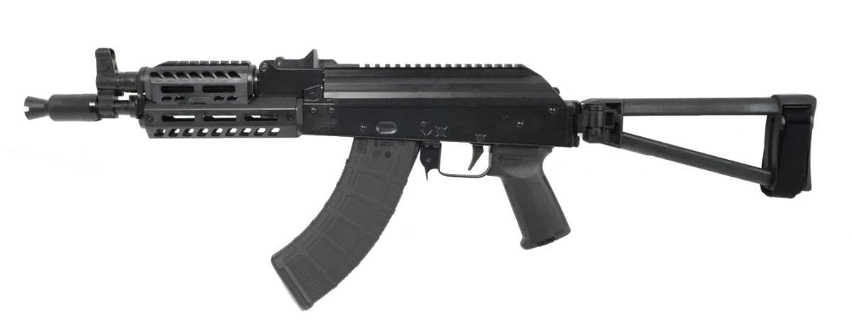 PSA AK-P GF3 Railed MOE ALG Triangle Side Folding Pistol
