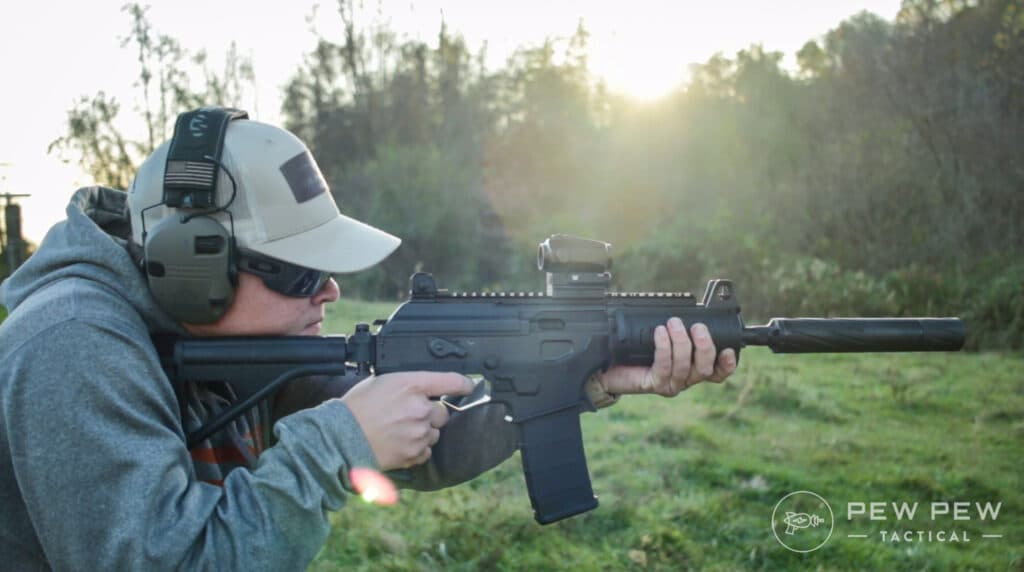 Silencer Central Banish 30 Shooting Right Side