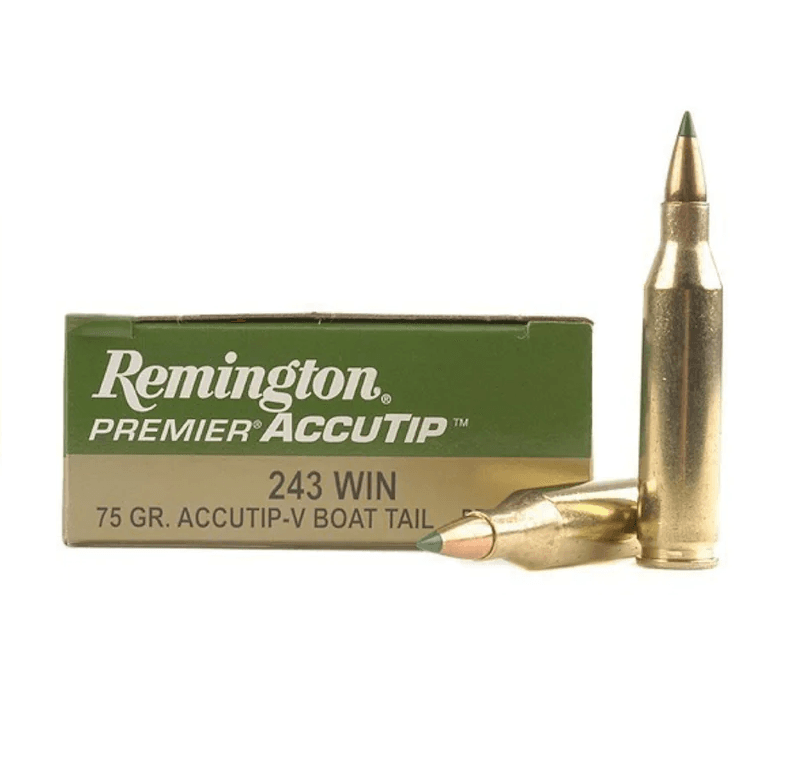 Remington Premier .243 Win 75 GR AccuTip-V BT