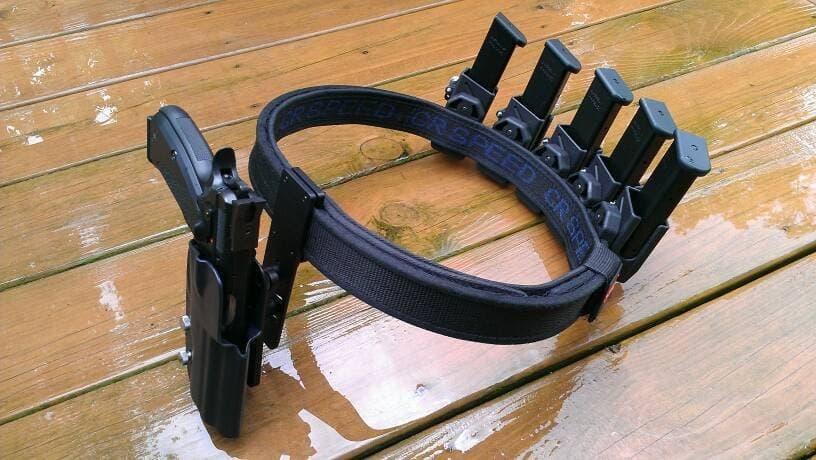 CZ Shadow USPSA belt setup