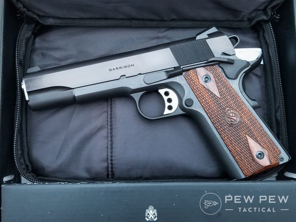 Springfield Garrison cased