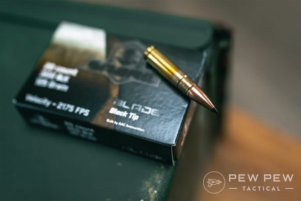 AAC .300 BLK BLADE Black Tip 125gr