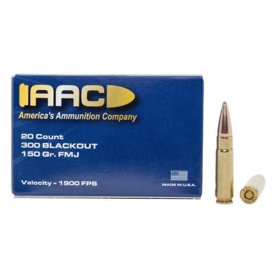 AAC .300 Blackout 150 GR FMJ