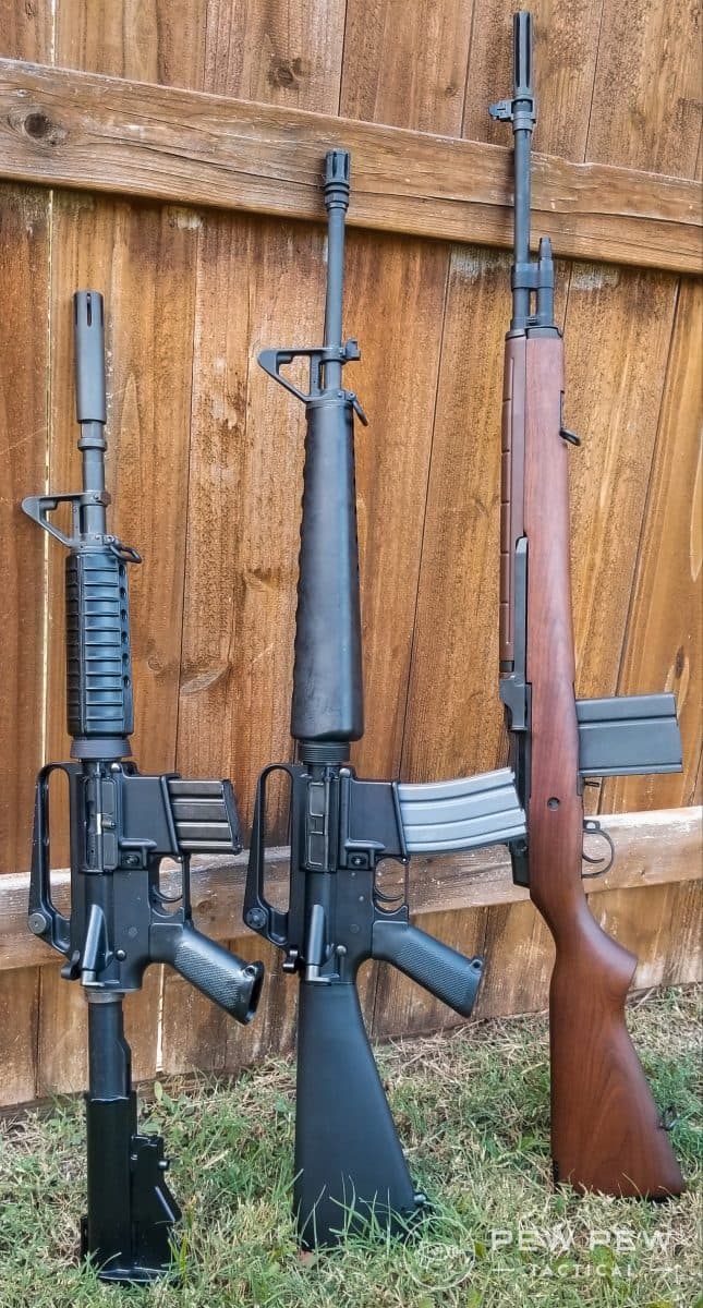 H&R M16A1 & Springfield M1A & XM177E2