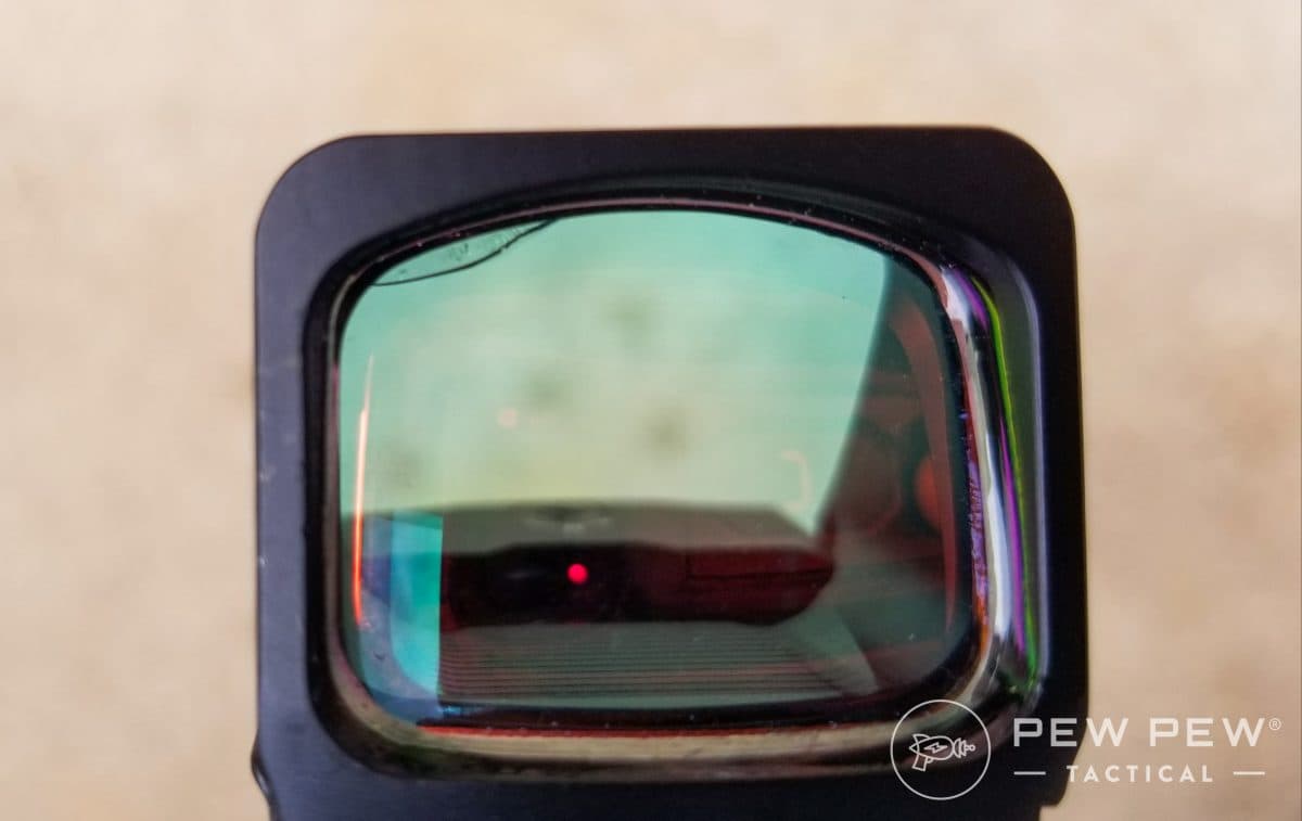 Holosun 507Comp cracked front