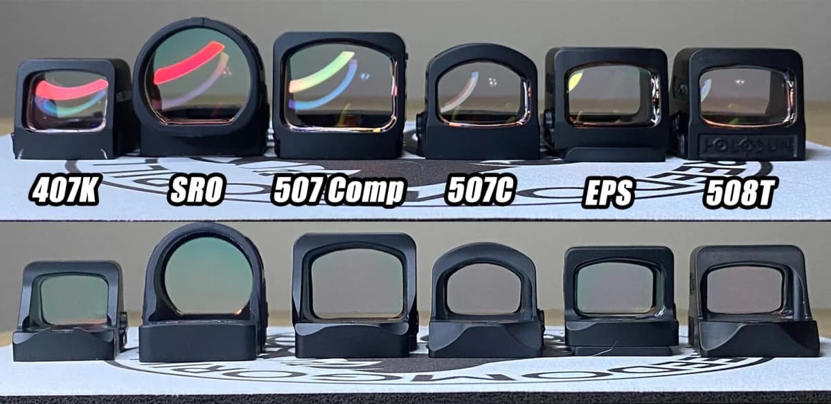 Pistol Optic Window Size