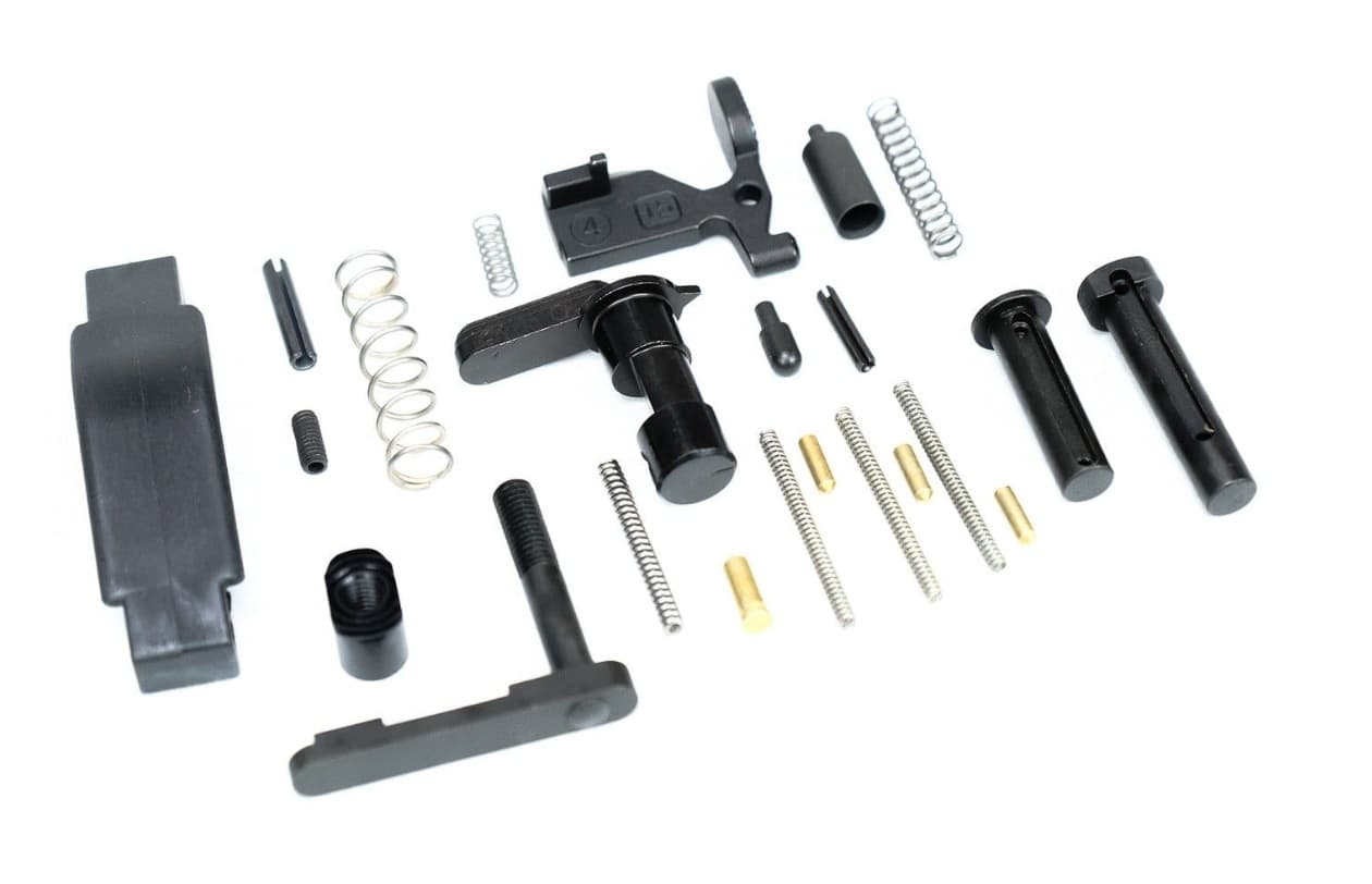 Dirty Bird AR-15 Lower Parts Kit Minus FCG & Pistol Grip - $19.95