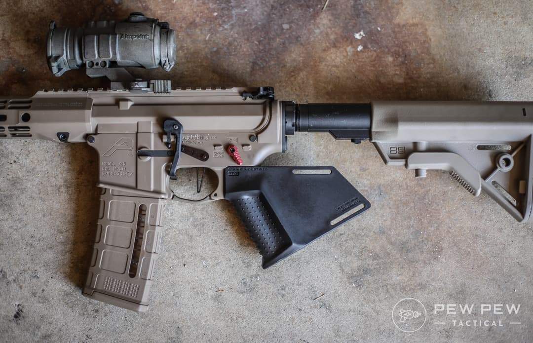 Best AR-15 & AK-47 Featureless Grips [CA & NY Compliant] - Pew Pew Tactical
