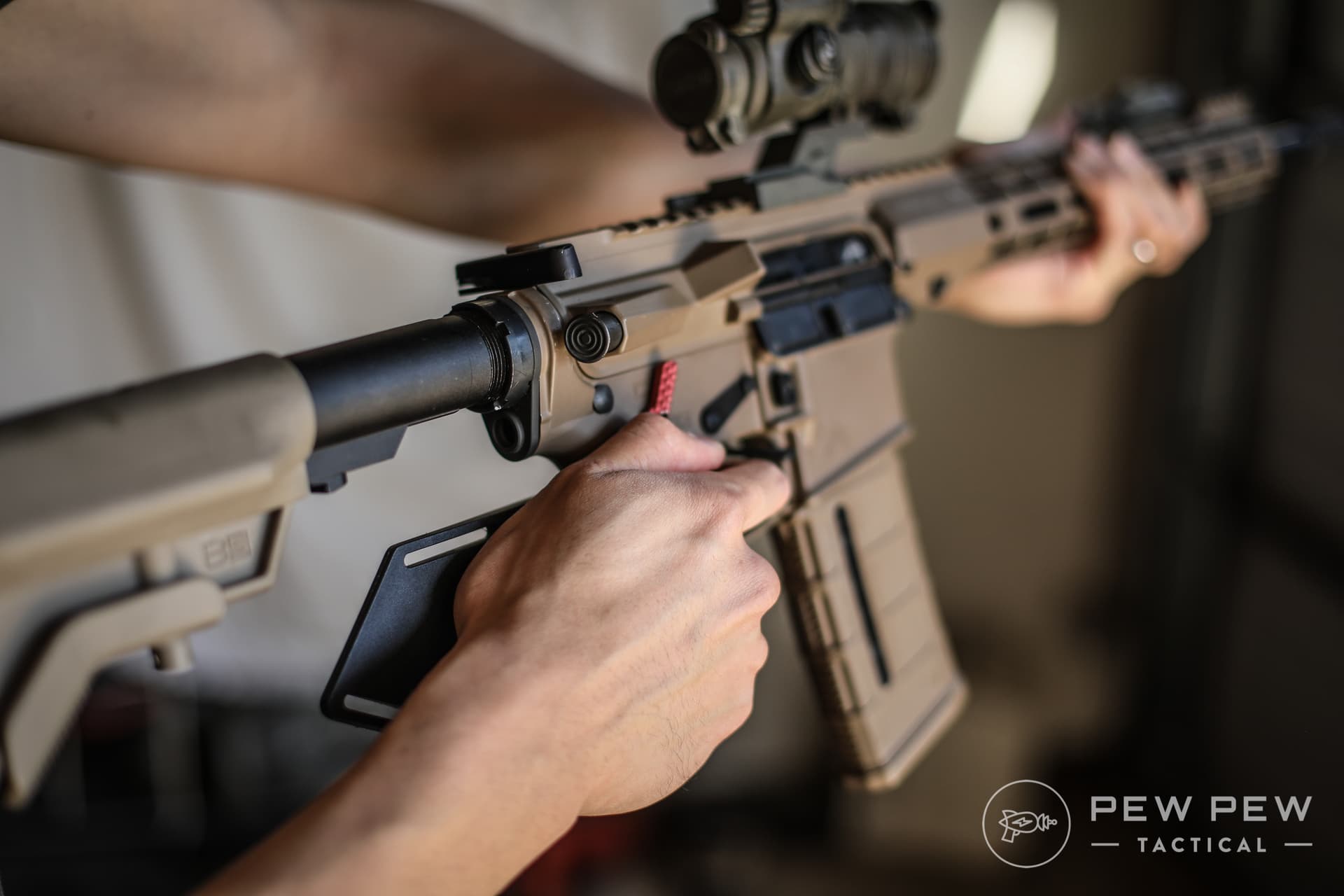 Best AR-15 & AK-47 Featureless Grips [CA & NY Compliant] - Pew Pew Tactical