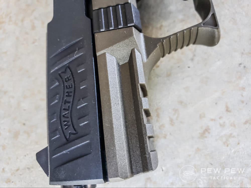Walther P22 Slide and Under Rail