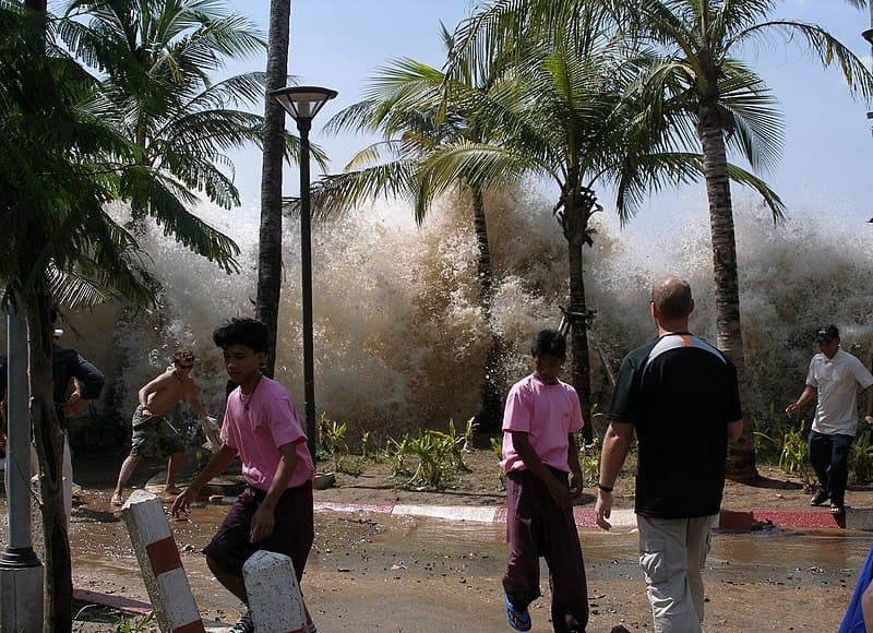 Tsunami in Thailand after the 2004 Indian Ocean Earthquake