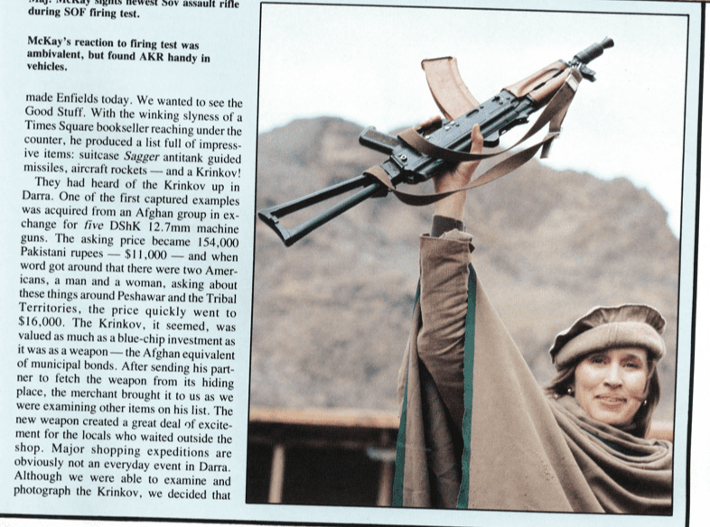 Krinkov Soldier of Fortune Article