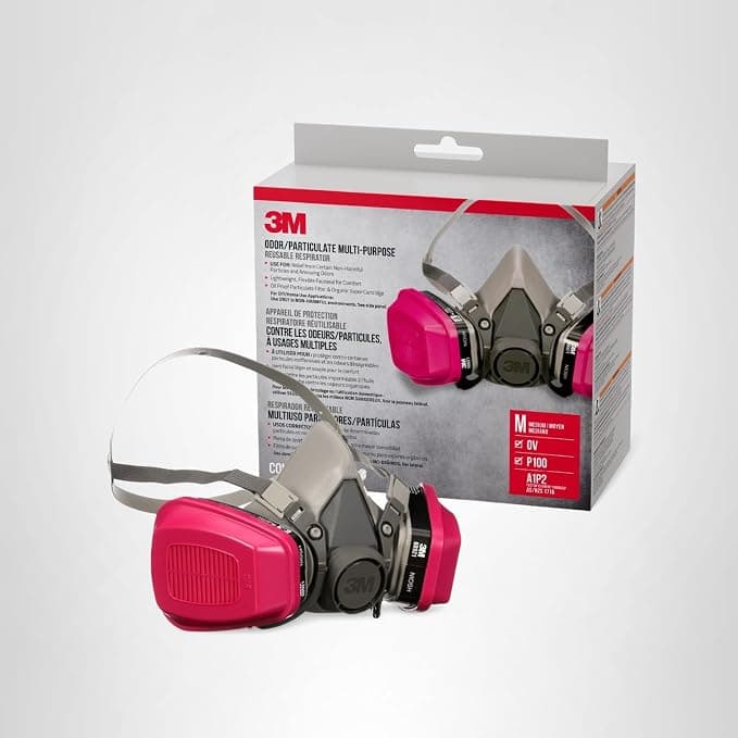 3M P100:OV Odor:Particulate Multi-Purpose Reusable Respirator