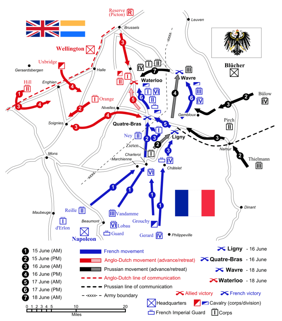Waterloo-Campaign-Map