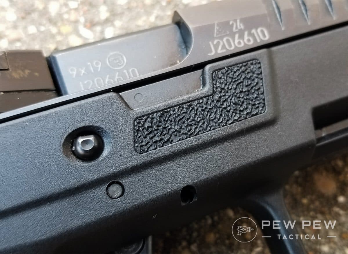 CZ P-09 C Nocturne thumb rest